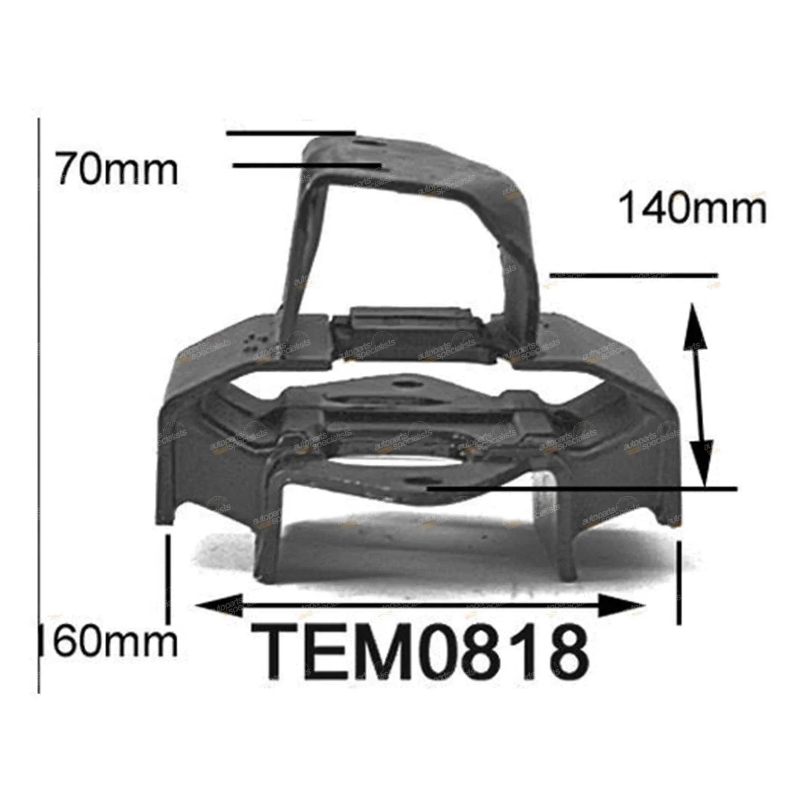 Rear Transmission Mount for Mitsubishi Pajero NH/NJ/NK (1991-1997)
