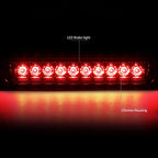 Full LED Third Brake Light for Jeep Commander (2006–2010) Chrome