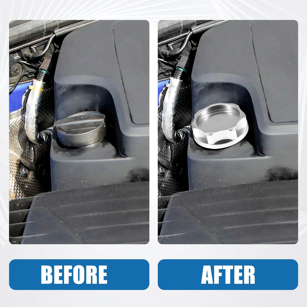 Oil Filler Cap for Honda (Engine Modified, Silver Tone)