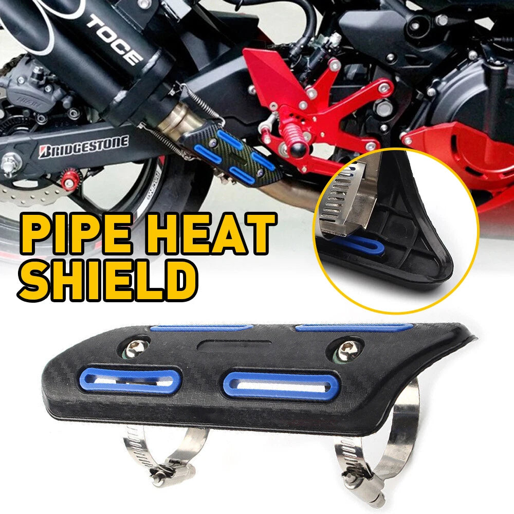 Exhaust Muffler Pipe Heat Shield for Universal Motorcycle (Year Range)