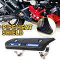 Exhaust Muffler Pipe Heat Shield for Universal Motorcycle (Year Range)