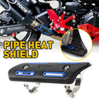 Exhaust Muffler Pipe Heat Shield for Universal Motorcycle (Year Range)