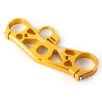 Triple Tree Front End Upper Top Clamp Gold for Yamaha YZF R6 (2008-2016)