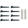 8X Ignition Coil and Spark Plug for Ford F150 F250 F350 (2010–2017)