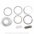 Piston Kit +0.50 for Honda CG200 (200cc, NO.13101-LA66-0400, Bore 64mm)