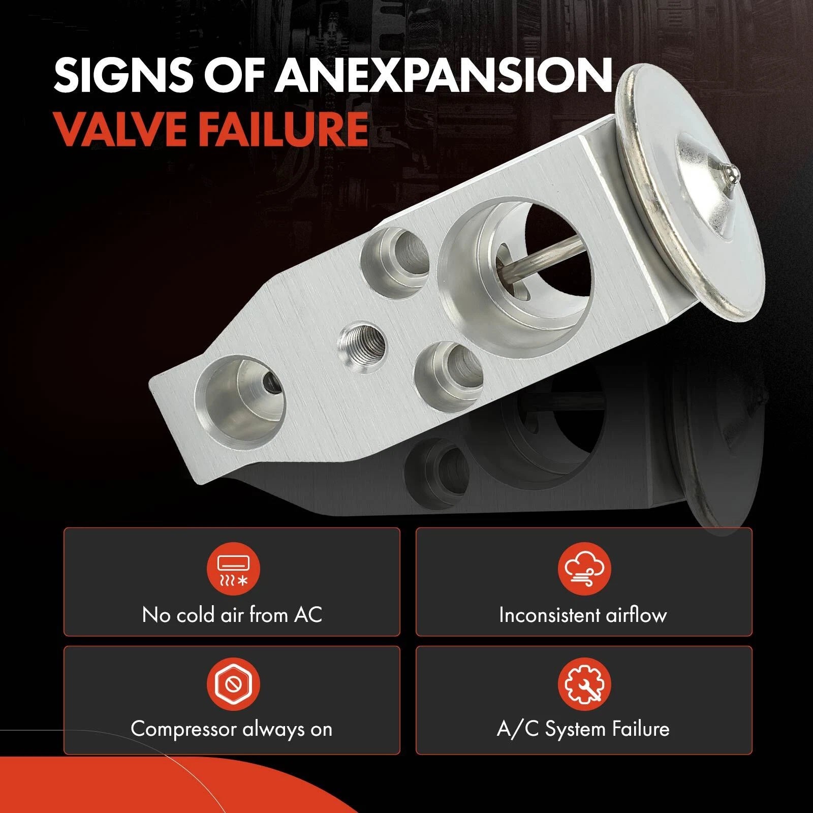 A/C Expansion Valve for Nissan Titan (2019–2024)