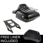 LED Trunk Pad Mount Rack for Harley Street Road Glide (2014–2026)