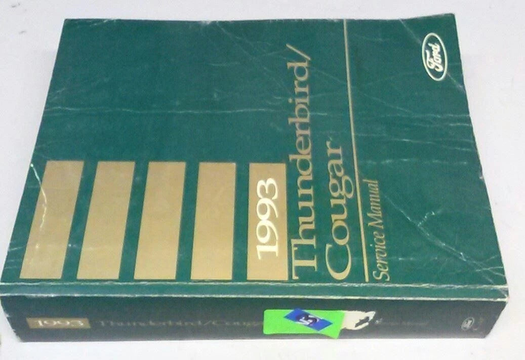 Set of 2 Electrical Vacuum & Service Manuals for Thunderbird Cougar (1993)