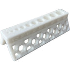 10 Hole Drill Guide for PVC Pipe 15mm Precision Spacing