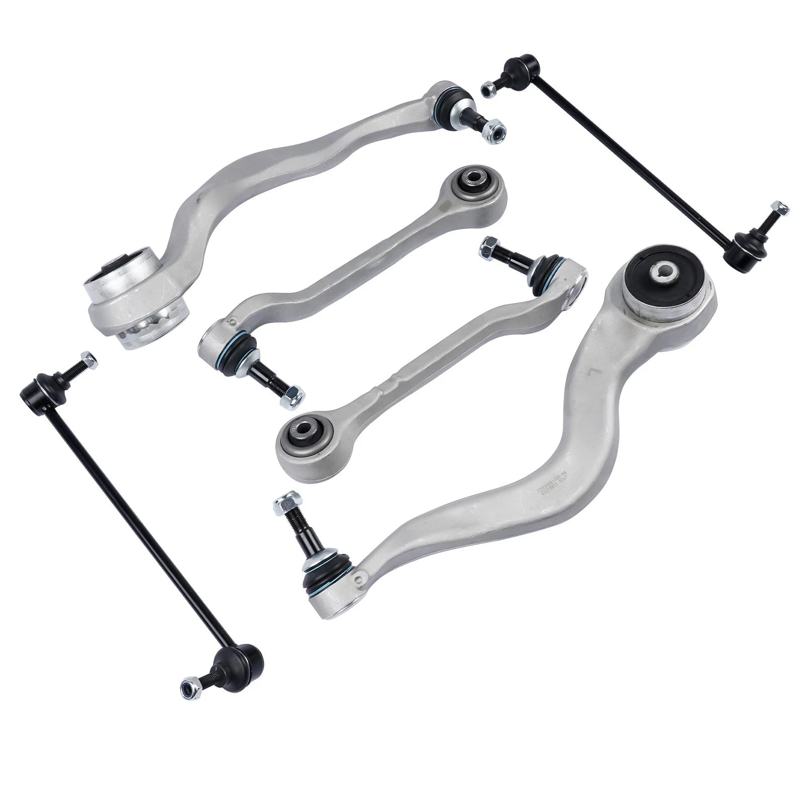 Set of 6 Control Arms with Sway Bar Links for BMW F34 (2013–2020)