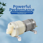 12V Water Pump DC Motor Pressure ≥5 Psi Stainless Steel Housing