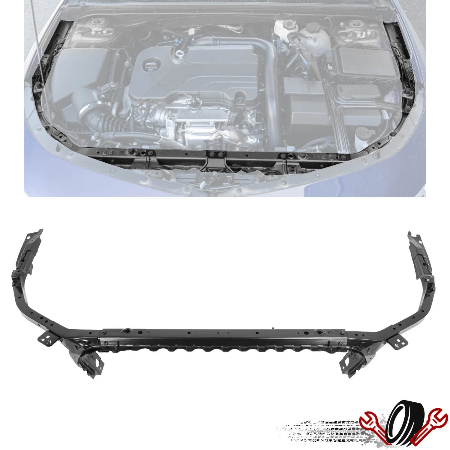 Upper Radiator Core Support Tie Bar for Chevrolet Malibu (2016–2024)