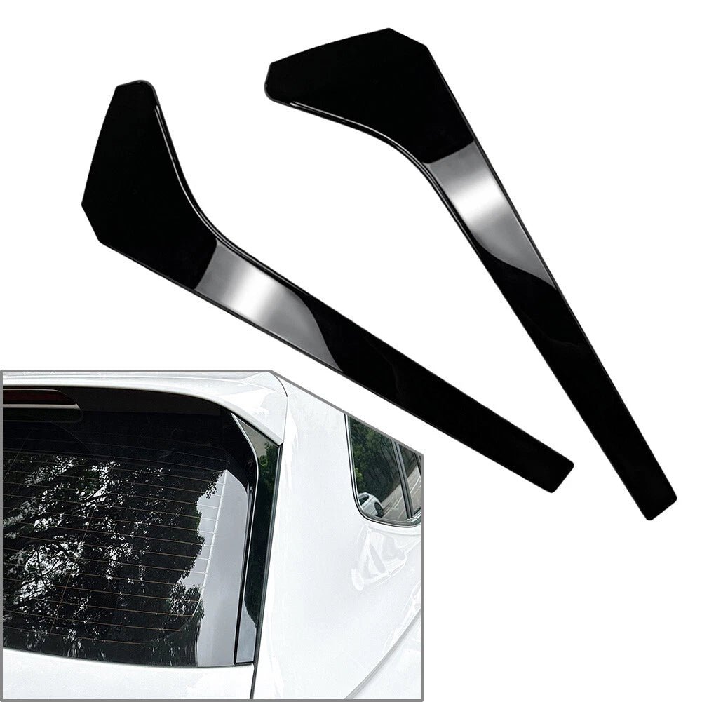 Rear Window Spoiler Side Wing Cover Trim for VW Tiguan MK2 R Line (2017–2023)