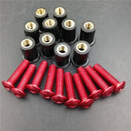 Windshield Bolt Nuts Screw Set of 4 for Yamaha Kawasaki Ducati Honda Suzuki