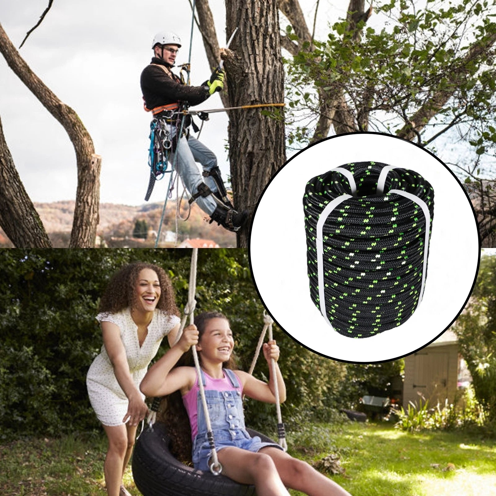 1/2" Bull Rope for Heavy-Duty Use (150')