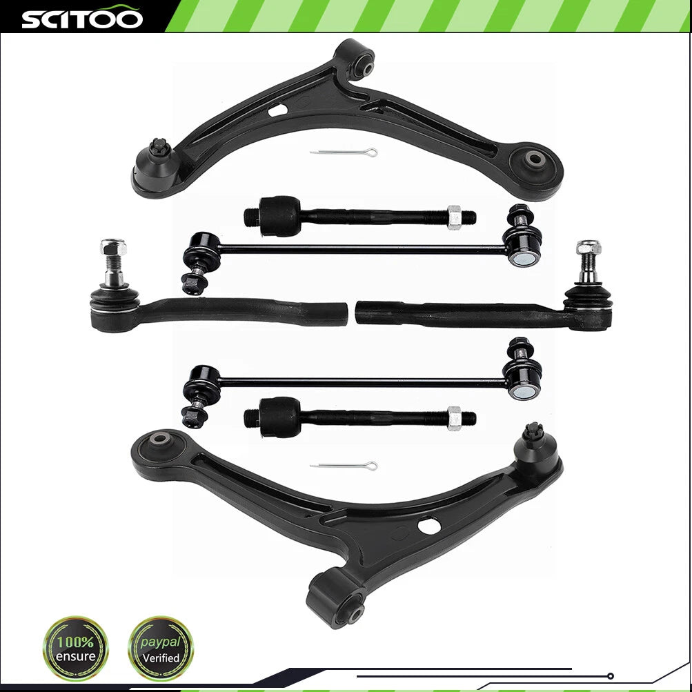 Front Lower Control Arm with Ball Joints & Tie Rod End for Acura MDX (2006)