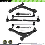Front Lower Control Arm with Ball Joints & Tie Rod End for Acura MDX (2006)
