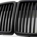 Front Bumper Grille for BMW 3 Series E30 (1982–1994) Matte Black