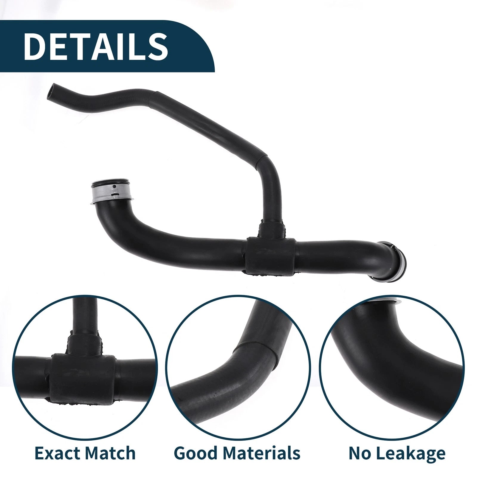 Radiator Hose for Mercedes-Benz S500 W221 (2005–2013) No.A2215016884/A2215015582