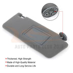 Passenger Side RH Sun Visor for Toyota Tacoma (2009–2011) Med Gray