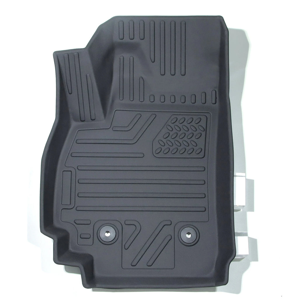 Set of 3 TPE Rubber All Weather Floor Mats for Chevy Spark (2016–2022)