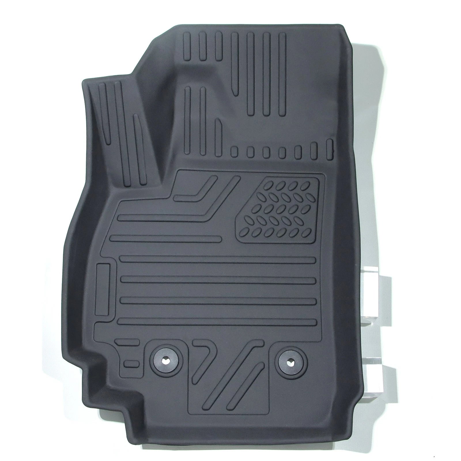 Set of 3 TPE Rubber All Weather Floor Mats for Chevy Spark (2016–2022)