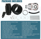 Transom Bellows Repair Reseal Kit for MerCruiser Alpha One Gen 2 (30-803099T1)