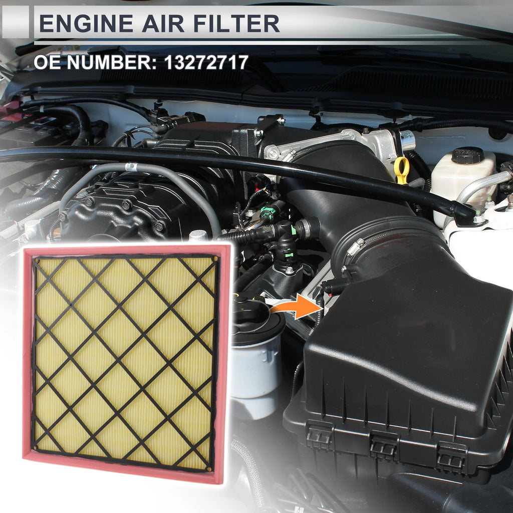 Engine Air Filter No.13272717 for Chevrolet Cruze (2009–2016)