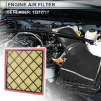 Engine Air Filter No.13272717 for Chevrolet Cruze (2009–2016)