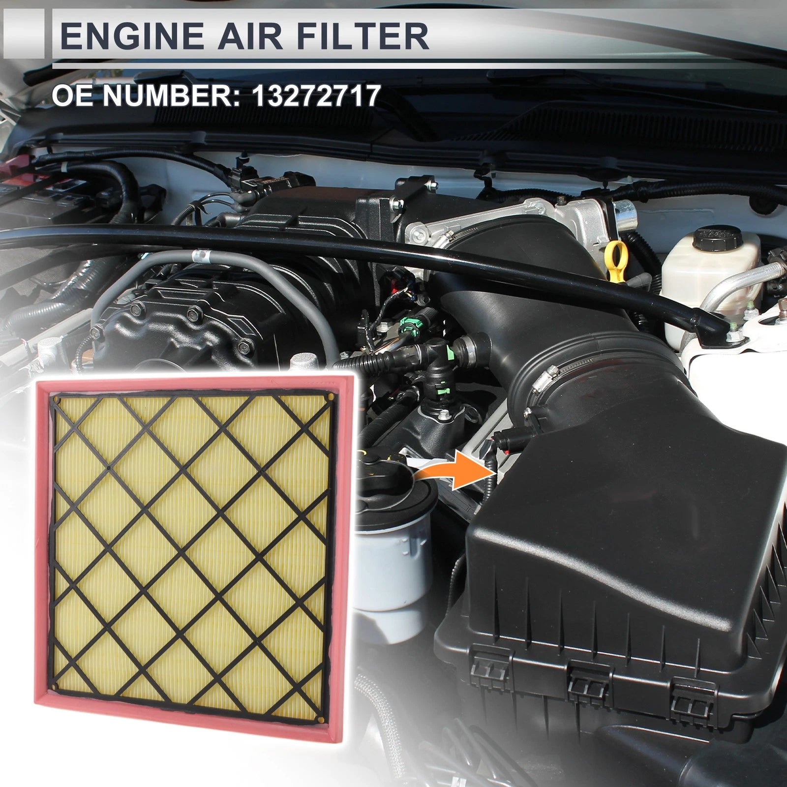 Engine Air Filter No.13272717 for Chevrolet Cruze (2009–2016)