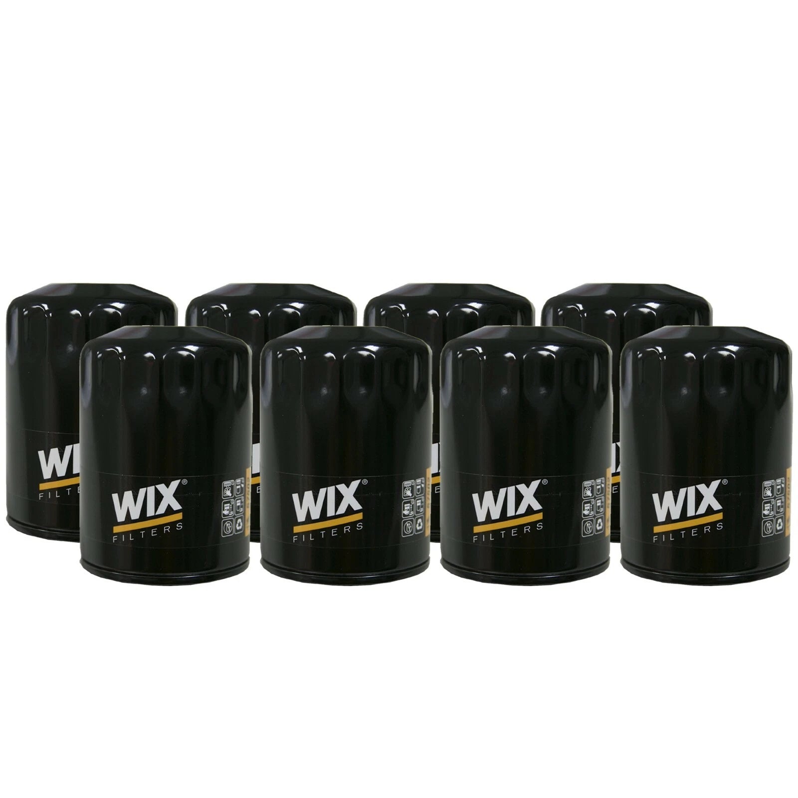 Set of 8 Engine Oil Filters for Ford Lincoln Mazda Mercury DOHC FI