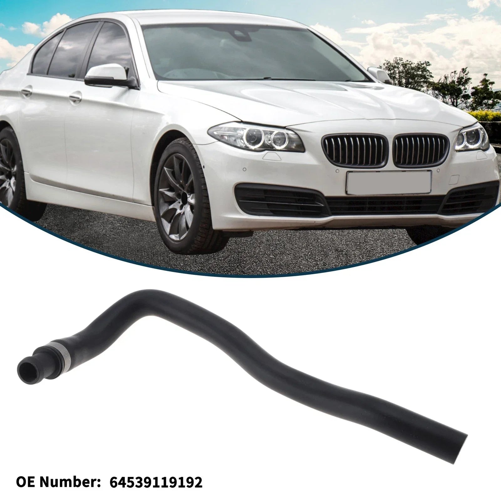 Radiator Hose for BMW 535i Base 3.0L (2011 - 2016)