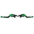 CNC Green Extendable Brake Clutch Levers for Honda CBR1000RR-R/SP (2020-2022)