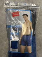 Set of 4 Boxer Briefs for Men - Comfort Flex Fit Total Support Pouch, Small