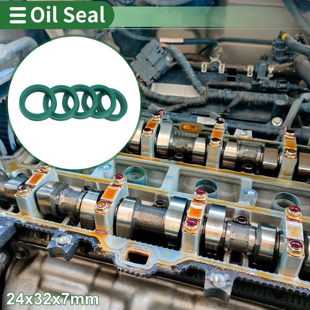 Set of 5 Oil Seal Rotary Shaft Seal 24x32x7mm for Various Models