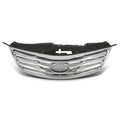 Front Bumper Upper Grille for Hyundai Azera (2012–2014) Black & Chrome