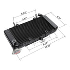 Radiator Cooler for Honda CBR500R (2019–2021) - Black