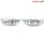 Pair Clear Fog Lights for Toyota Corolla (2001–2002)