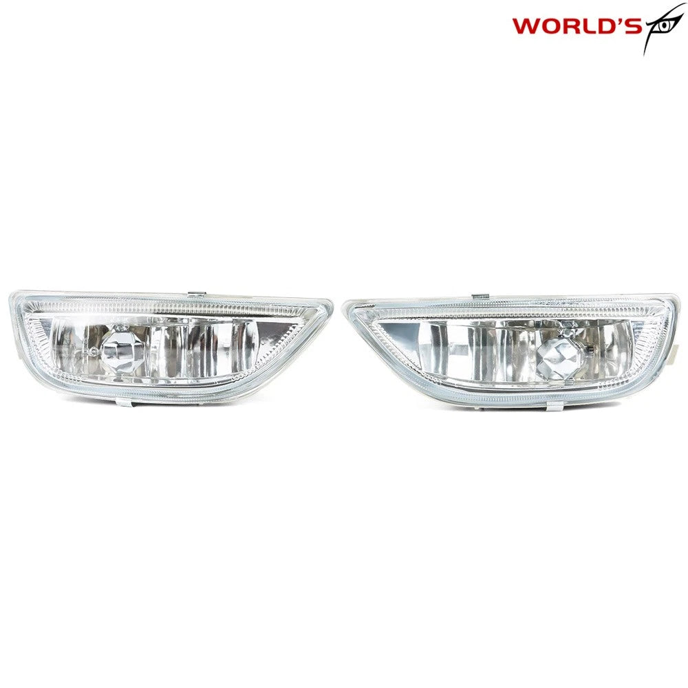 Pair Clear Fog Lights for Toyota Corolla (2001–2002)