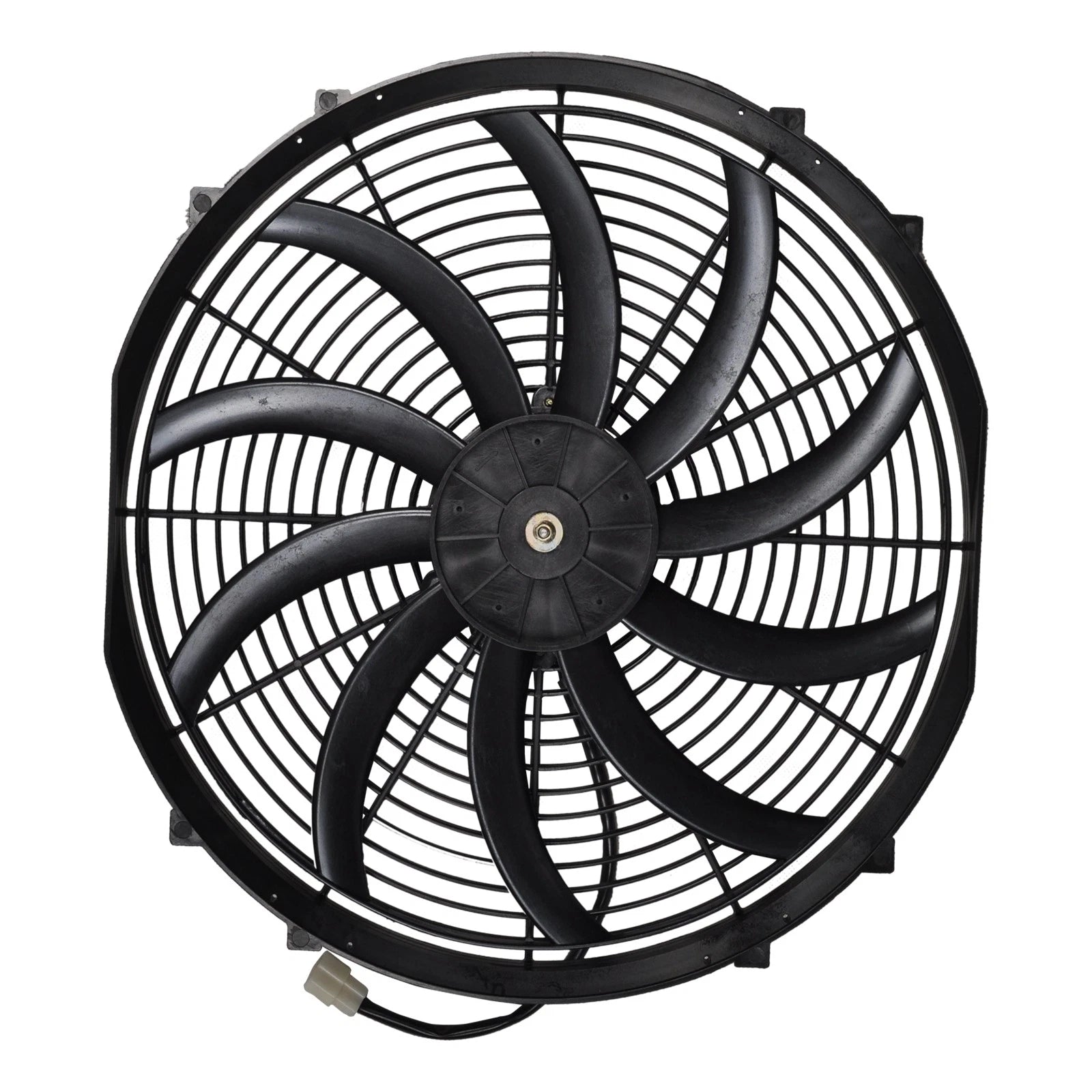 16" Slim Electric Radiator Cooling Fan Mount Kit 12V Universal