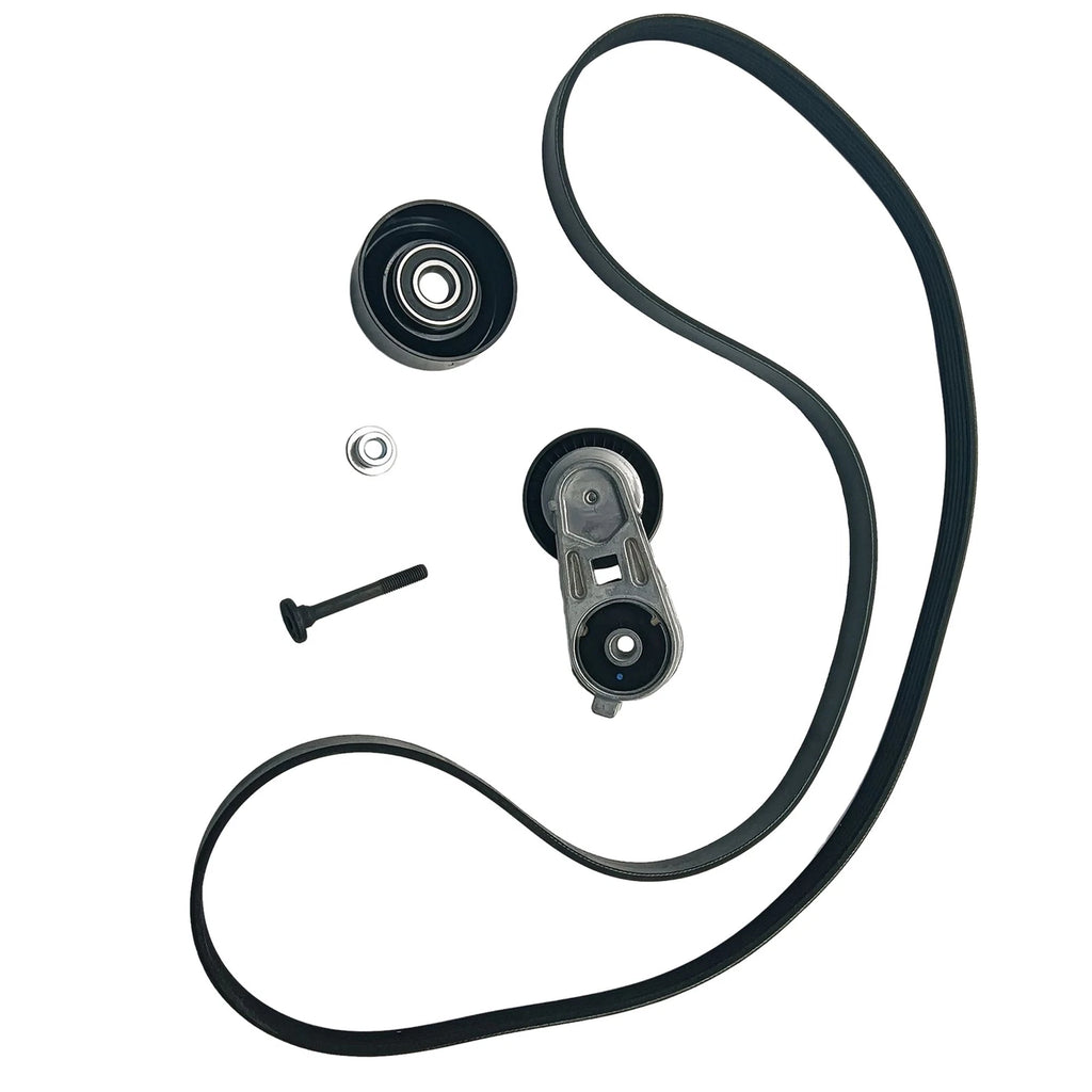 Serpentine Belt Tensioner Pulley Kit for Jeep Wrangler Grand Cherokee (1999–2004)