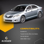 4X Weatherstrip Door Window Rubber Channel Seal for Toyota Corolla (2002–2006)
