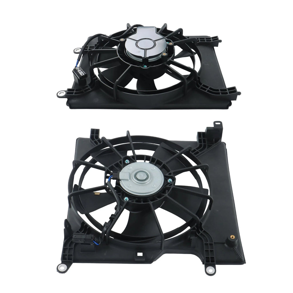 Fan Assembly with Shroud for Acura ILX (2016–2021) L4 2.4L A/C Condenser