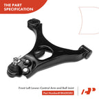 Set of 6 Control Arm, Ball Joint & Sway Bar for Honda Acura