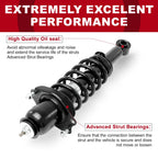 Pair Rear Struts with Coil Springs for Toyota Corolla Matrix (2009–2013)