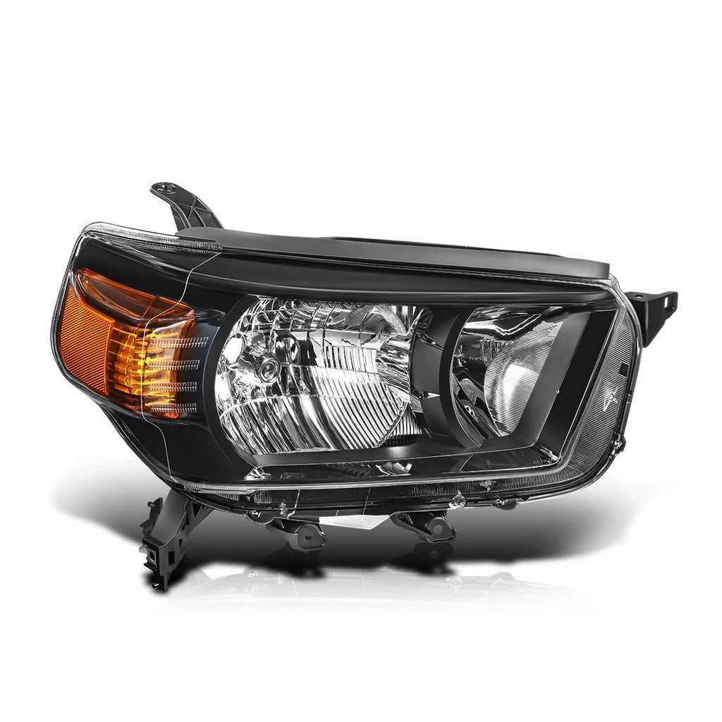Passenger Side Headlight for Toyota 4Runner (2010–2013) Black Factory Style
