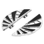 Chrome Driver Passenger Floorboard Kit for Harley Street Glide (1993–2025)