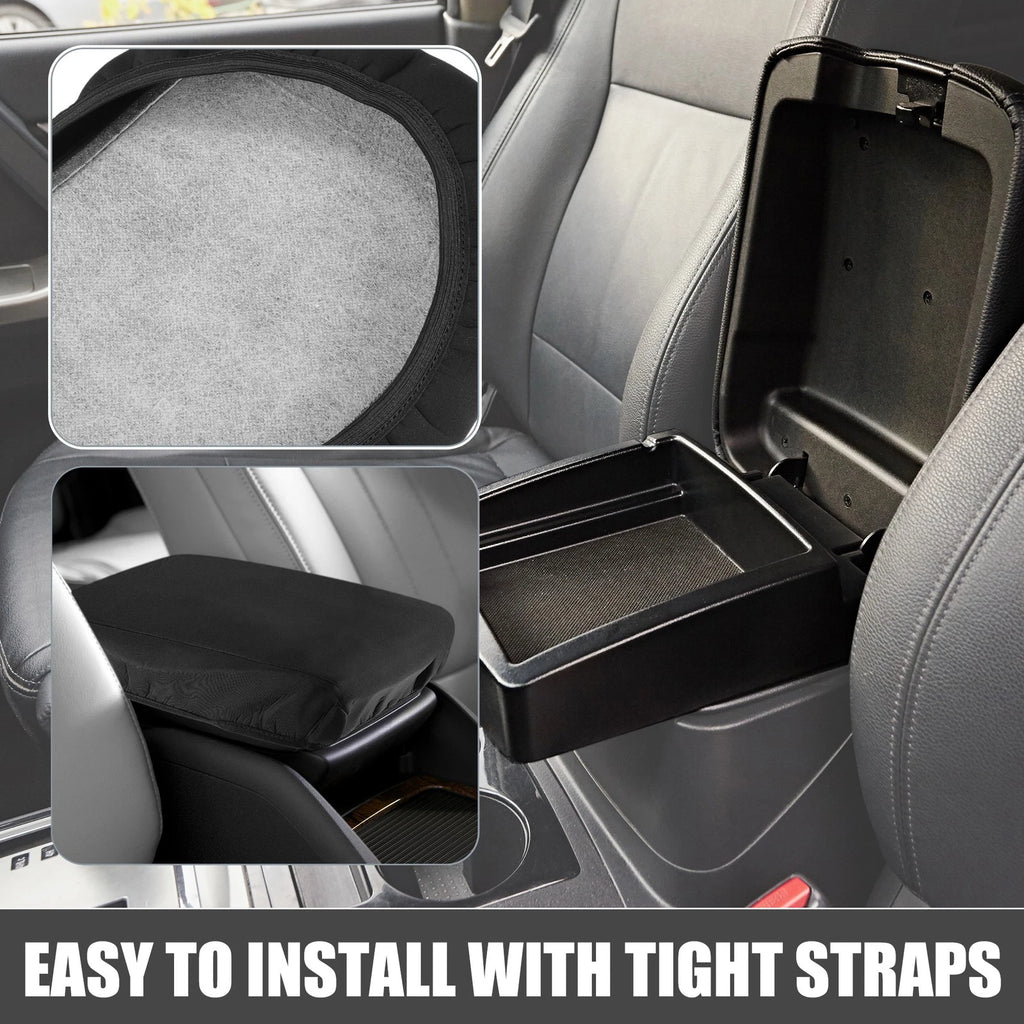 Center Console Armrest Cover for Nissan Altima (2007–2012) Black