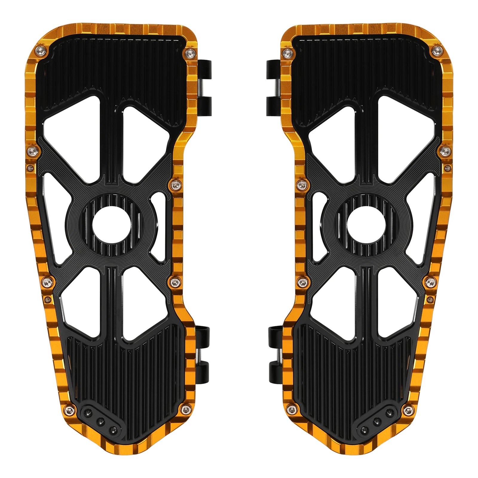 Driver Footboard for Harley Electra Glide (2009–2024) Black Gold