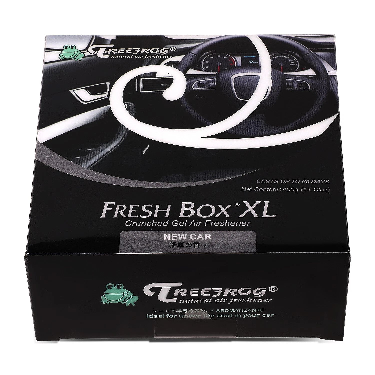 Tree Frog XL Xtreme Fresh Box Air Freshener for Vehicle Home Office (N/A)